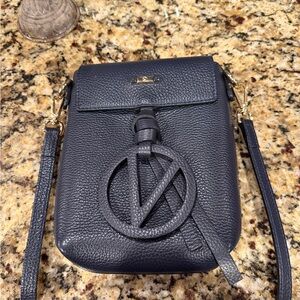 Valentino By Mario Valentino Navy leather Crossbody Bag